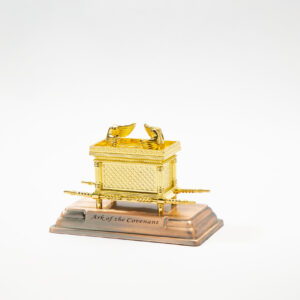 Small gold-plated Ark of the Covenant replica