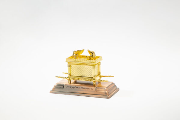 Small gold-plated Ark of the Covenant replica