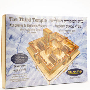 Wooden Third Temple model building kit