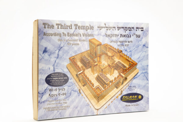 Wooden Third Temple model building kit