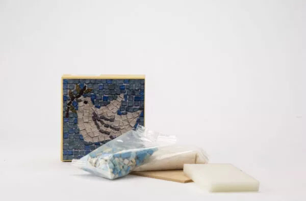 Mini Dove of Peace mosaic kit