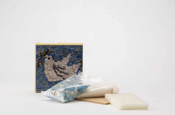 Mini Dove of Peace mosaic kit