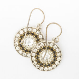 Small delicate mosaic earrings