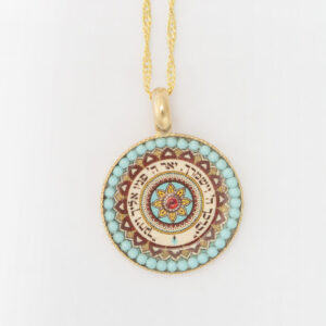 Delicate mandala necklace with Priestly