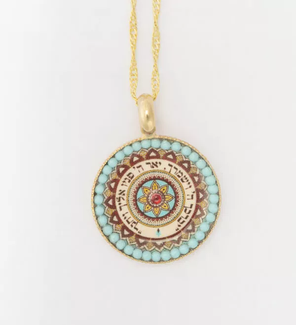 Delicate mandala necklace with Priestly