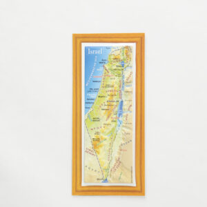 Map of Israel magnet